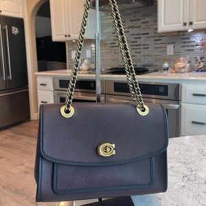 Discontinued Coach Parker in Oxblood